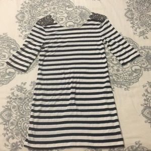 Bebe dress. XS. Beaded detail to shoulders.